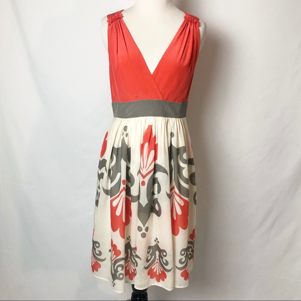 Di Hera Sleeveless Contemporary Print Dress